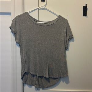 Gray short sleeve